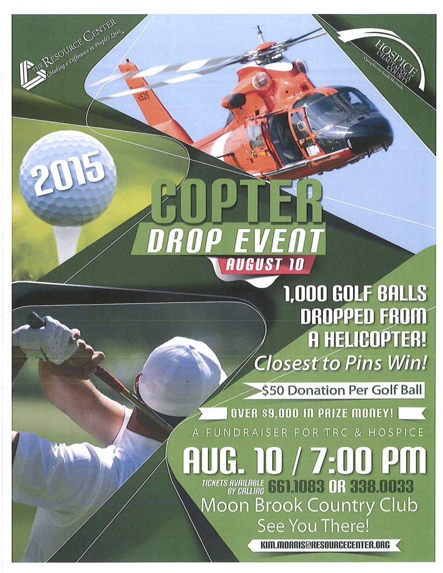 Golf Ball Drop Fundraiser